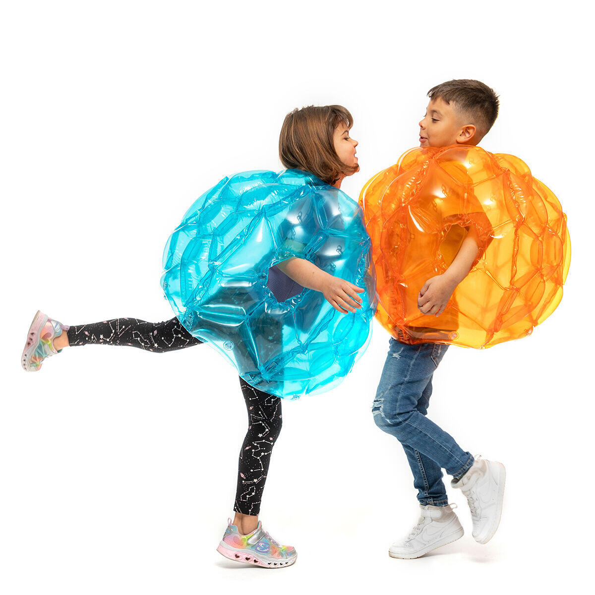 Pack 2 Pelotas Burbuja Hinchables Gigantes Parachoques – Bumpoy InnovaGoods