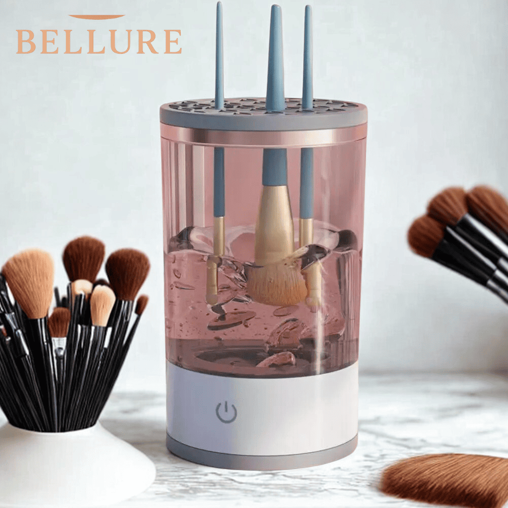 Bellure™- Limpiador de brochas de maquillaje eléctrico.