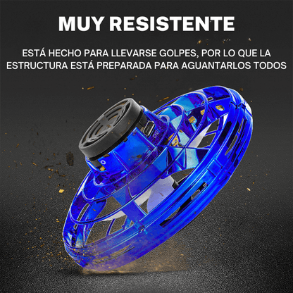 Peonza Flotante - Con carga USB y luces LED