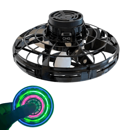 Peonza Flotante - Con carga USB y luces LED