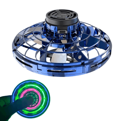 Peonza Flotante - Con carga USB y luces LED