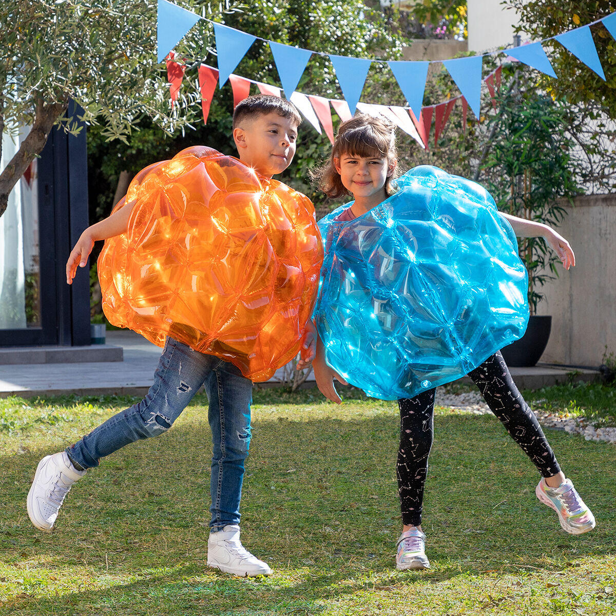 Pack 2 Pelotas Burbuja Hinchables Gigantes Parachoques – Bumpoy InnovaGoods